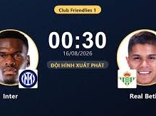 Image: Inter and Real Betis Clash in Goalless Friendly Match