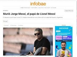 Image: Jorge Messi, Father of Soccer Star Lionel Messi, Passes Away