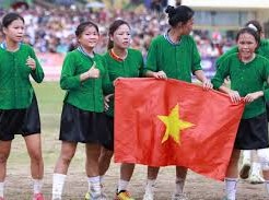 Image: Lục Yên Wins Thrilling Championship in Vietnam's Ethnic Minority Women's Football