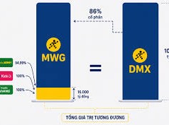 Image: Market Valuation of Bách Hóa Xanh and Its Parent Company MWG