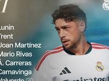 Image: Mourinho's First Starting XI at Real Madrid Features Valverde as Captain
