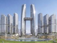 Image: New $1 Billion Urban Project Near Red River to Feature 108-Story Tower