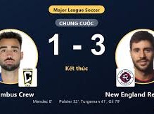 Image: New England Revolution Defeats Columbus Crew 3-1 in MLS Clash