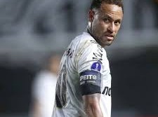Image: Neymar Celebrates Santos' Copa Sudamericana Qualification