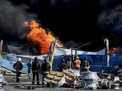 Image: Russian Attack on Ukrainian Ammunition Warehouse Kills 37