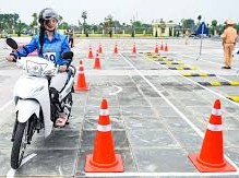 Image: Traffic Police Train Motorcycle Riding Skills Nationwide