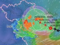 Image: Tropical Depression Approaches Hai Phong and Quang Ninh, Heavy Rain Expected