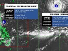 Image: Tropical Depression Luis to Hit Land with Heavy Rainfall