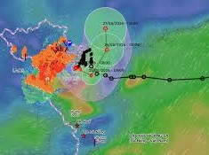 Image: Typhoon No. 4 Changes Course, Brings Heavy Winds and Rain