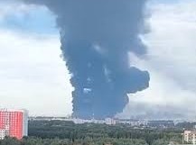 Image: Ukraine Strikes Russian Oil Refinery in Yaroslavl Region