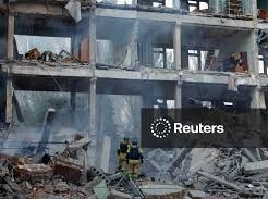 Image: Ukrainian Strike Causes Damage in Donetsk