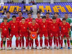 Image: Vietnam Futsal Team Achieves Dominant Victory Over New Zealand