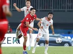 Image: Vietnam National Team Triumphs Over Indonesia Amid Intense Match