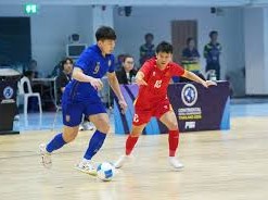 Image: Vietnam's Futsal Team Draws with Thailand in Thrilling Match