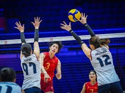 Image: Vietnam Women's Volleyball Team Faces Tough Loss to South Korea