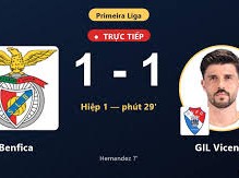 Image: Benfica Triumphs Over GIL Vicente with 3-1 Victory