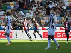 Image: Cagliari Tops Serie A After Maldini's Winning Goal Against Udinese