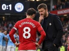Image: Carrick Acknowledges MU Players' Anger After Derby Loss
