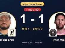 Image: Columbus Crew Defeats Inter Miami 2-1 in Thrilling Match