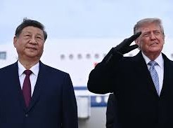 Image: Donald Trump Welcomes Xi Jinping with Gloves in Unusual Gesture