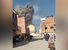Image: Explosion at Bolivian Artillery Base Leaves at Least 10 Dead