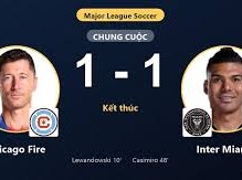Image: Inter Miami and Chicago Fire Draw 1-1 in MLS Match