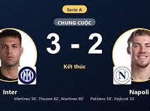 Image: Inter's Dramatic Comeback Against Napoli Secures Top 3 Spot