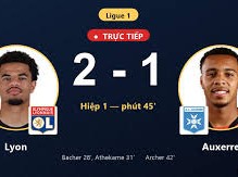 Image: Lyon vs Auxerre: Match Highlights and Key Moments