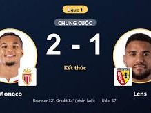 Image: Monaco Defeats Lens 2-1, Closes in on Ligue 1 Top Spot