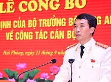 Image: New Appointments in Hai Phong and An Giang Police Departments