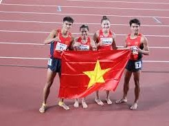 Image: Outstanding Substitution Helps Vietnam Athletics Win Asiad Medal