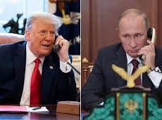 Image: Putin and Trump Discuss Peace Solutions for Ukraine