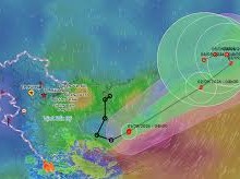 Image: Saudel Regenerates into Storm Number 5 in the East Sea
