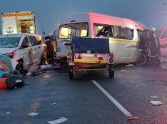Image: Tragic Collision in South Africa Claims 21 Lives