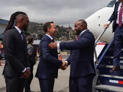 Image: Trinidad and Tobago's Foreign Minister Visits Venezuela