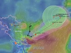 Image: Tropical Storm Saudel Strengthens in the East Sea
