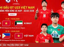 Image: U23 Vietnam to Face U23 Kuwait in ASIAD 2026 Opener