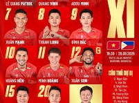 Image: Vietnam's Starting Lineup Against the Philippines Revealed