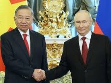 Image: Vietnam's Tô Lâm Meets with President Putin in Moscow