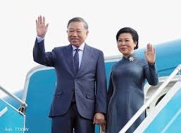 Image: Vietnam's Top Leader Begins State Visit to Russia and France