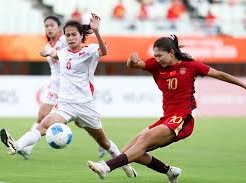 Image: Vietnam Women's Football Team Falls to China in Asiad Quarterfinals
