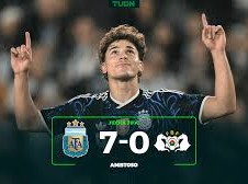 Image: Argentina Dominates Burkina Faso in Friendly Match