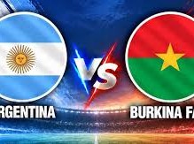 Image: Argentina vs Burkina Faso: Match Preview and Insights