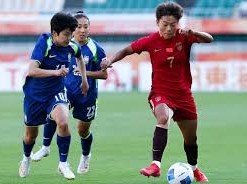 Image: China's Women's Football Team Falls Short Against South Korea at ASIAD