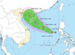 Image: Forecast for Storms and Depressions in the East Sea This October