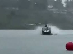 Image: Helicopter Crashes into Lake in Guatemala, Two Missing