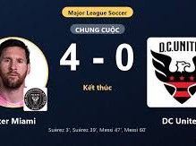 Image: Inter Miami Dominates DC United with 4-0 Victory