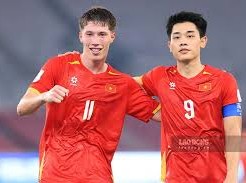 Image: Williams Minh Hoàng Celebrates Milestone with Vietnam National Team