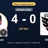 Image: Inter Miami Dominates DC United with 4-0 Victory