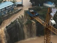 Image: Dam Break in China Due to Typhoon Maysak Forces Evacuations
